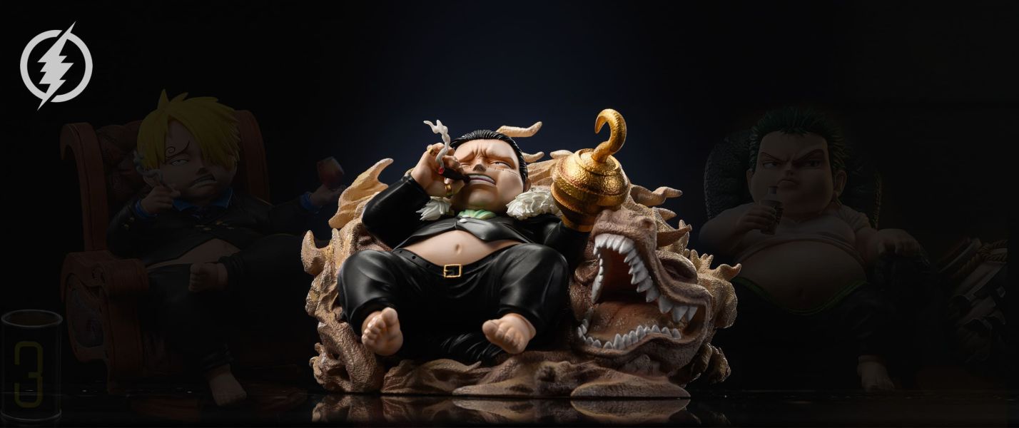 【售罄展示追加請私訊客服@toystationtw】海賊王 肥肥系列（肥肥坐姿老沙） X 閃電模玩 動漫,模型,玩具,gk,玩驛,火影,手辦,海賊,死神,航海王,獵人,阿拉蕾,七大罪,七龍珠,寶可夢,神奇寶貝,哥吉拉,宮崎駿,迪士尼,灌籃高手,鬼滅之日刃,一拳超人,蠟筆小新,咒術,鏈鋸人,進擊的巨人,妖精尾巴,我的英雄學院,我英,鋼鍊,鋼之煉金術師,新世紀福音戰士,EVA,間諜家家酒,Re0,漫威,dc,集美#hex#tsume#prime1#queen#tes#xm#野獸國#壽屋#數碼寶貝