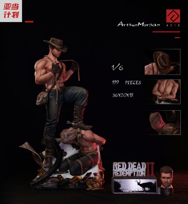 【售罄展示追加請私訊客服@toystationtw】碧血狂殺2 亞瑟摩根 X Acme亞當計畫 玩驛丨Toy station, GK雕像預購, GK雕像代購, GK雕像現貨, GK雕像修復, 購物網站, 自媒體選物店, SCC玩具屋, 玩具給庫, 希模型, 瘋公仔, 訂製雕像,模型,伯公仔,gk,玩驛,火影,夜風本舖,海賊,死神,航海王,獵人,阿拉蕾,七大罪,七龍珠,寶可夢,神奇寶貝,哥吉拉,宮崎駿,迪士尼,灌籃高手,鬼滅之日刃,一拳超人,蠟筆小新,咒術,鏈鋸人,進擊的巨人,妖精尾巴,我的英