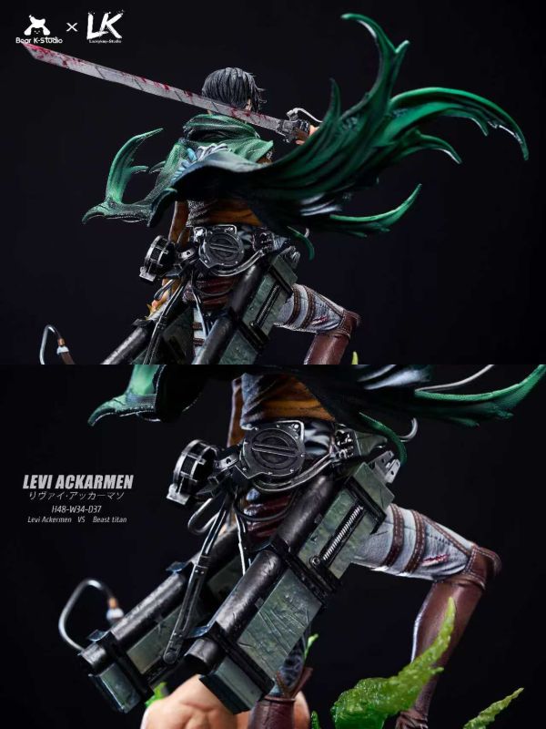 【預購】進擊的巨人 兵長-里維 X BK+LK-Studio 玩驛丨Toy station, GK雕像預購, GK雕像代購, GK雕像現貨, GK雕像修復, 咒術, 咒術迴戰, SCC玩具屋, 玩具給庫, NBA, 瘋公仔, 訂製雕像,模型,伯公仔,gk,玩驛,火影,夜風本舖,海賊,死神,航海王,獵人,阿拉蕾,七大罪,七龍珠,寶可夢,神奇寶貝,哥吉拉,宮崎駿,迪士尼,灌籃高手,鬼滅之刃,一拳超人,蠟筆小新,咒術,鏈鋸人,進擊的巨人,乙骨,我英