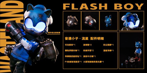 【預購】 音速小子 地道士兵 廢核戰記 X WeArtDoing 動漫,模型,玩具,gk,玩驛,火影,手辦,海賊,死神,航海王,獵人,阿拉蕾,七大罪,七龍珠,寶可夢,神奇寶貝,哥吉拉,宮崎駿,迪士尼,灌籃高手,鬼滅之日刃,一拳超人,蠟筆小新,咒術,鏈鋸人,進擊的巨人,妖精尾巴,我的英雄學院,我英,鋼鍊,鋼之煉金術師,新世紀福音戰士,EVA,間諜家家酒,Re0,漫威,dc,集美#hex#tsume#prime1#queen#tes#xm#野獸國#壽屋#數碼寶貝