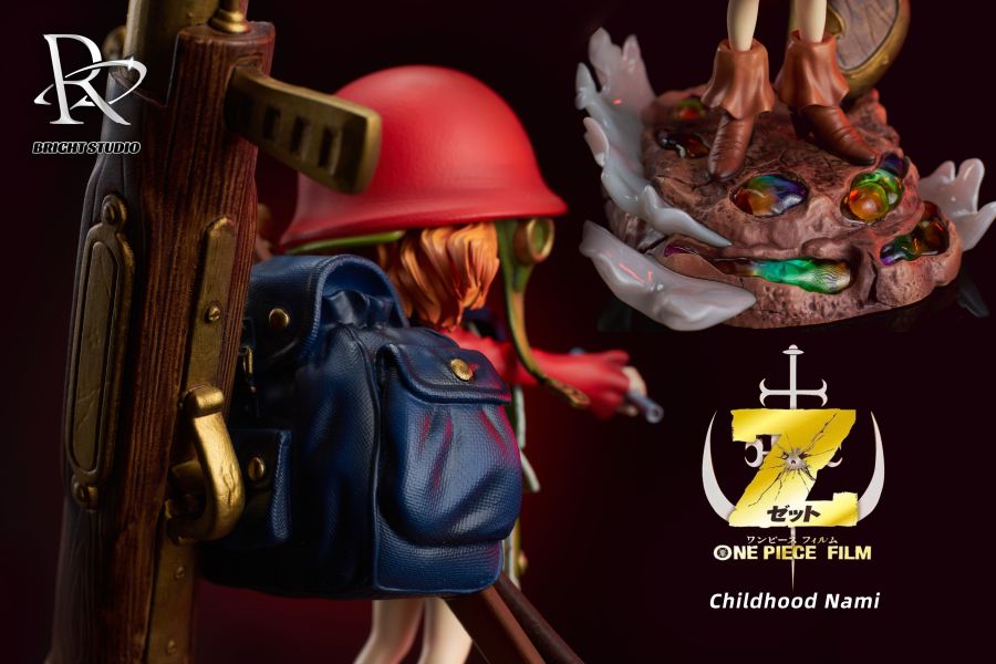 【售罄展示追加請私訊客服@toystationtw】海賊王 “Z”澤法劇場版紅衣草帽團共鳴 第四彈：童年小娜美 X 紉光社 動漫,模型,玩具,gk,玩驛,火影,手辦,海賊,死神,航海王,獵人,阿拉蕾,七大罪,七龍珠,寶可夢,神奇寶貝,哥吉拉,宮崎駿,迪士尼,灌籃高手,鬼滅之日刃,一拳超人,蠟筆小新,咒術,鏈鋸人,進擊的巨人,妖精尾巴,我的英雄學院,我英,鋼鍊,鋼之煉金術師,新世紀福音戰士,EVA,間諜家家酒,Re0,漫威,dc,集美#hex#tsume#prime1#queen#tes#xm#野獸國#壽屋#數碼寶貝