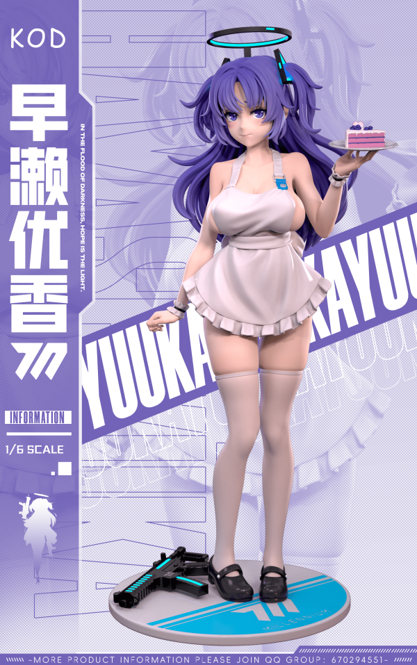 【售罄展示追加請私訊客服@toystationtw】碧藍檔案 女仆 早瀨優香 塗裝完成品 X KOD  Studio 玩驛丨Toy station, GK雕像預購, GK雕像代購, GK雕像現貨, GK雕像修復, 咒術, 咒術迴戰, SCC玩具屋, 玩具給庫, NBA, 瘋公仔, 訂製雕像,模型,伯公仔,gk,玩驛,火影,夜風本舖,海賊,死神,航海王,獵人,阿拉蕾,七大罪,七龍珠,寶可夢,神奇寶貝,哥吉拉,宮崎駿,迪士尼,灌籃高手,鬼滅之刃,一拳超人,蠟筆小新,咒術,鏈鋸人,進擊的巨人,乙骨,我英