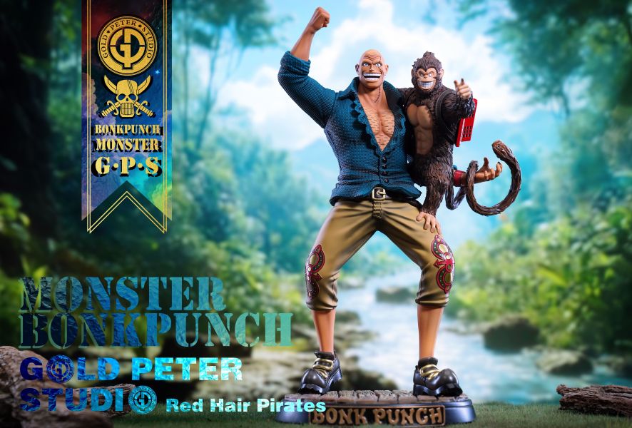 【預購】海賊王 四皇團紅髮海賊團第六款 本克·賓治&猛士達（猴子）X GOLD PETER(GP) 玩驛丨Toy station, GK雕像預購, GK雕像代購, GK雕像現貨, GK雕像修復, 咒術, 咒術迴戰, SCC玩具屋, 玩具給庫, NBA, 瘋公仔, 訂製雕像,模型,伯公仔,gk,玩驛,火影,夜風本舖,海賊,死神,航海王,獵人,阿拉蕾,七大罪,七龍珠,寶可夢,神奇寶貝,哥吉拉,宮崎駿,迪士尼,灌籃高手,鬼滅之刃,一拳超人,蠟筆小新,咒術,鏈鋸人,進擊的巨人,乙骨,我英