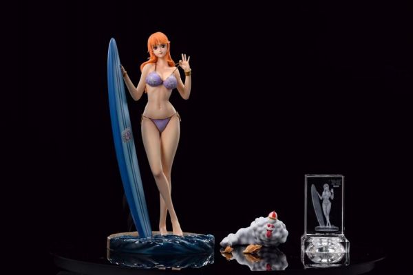 【售罄展示追加請私訊客服@toystationtw】海賊王 泳裝系列第一彈 娜美 X 模模堂工作室 #動漫#模型#玩具#gk#玩驛#火影#手辦#海賊#死神#航海王#獵人#阿拉蕾#七大罪#七龍珠#寶可夢#神奇寶貝#哥吉拉#宮崎駿#迪士尼#灌籃高手#鬼滅之日刃#一拳超人#蠟筆小新#咒術#鏈鋸人#進擊的巨人#妖精尾巴#我的英雄學院#我英#鋼鍊#鋼之煉金術師#新世紀福音戰士#EVA#間諜家家酒#Re0#漫威#dc#集美#hex#tsume#prime1#queen#tes#xm#野獸國#壽屋#數碼寶貝
