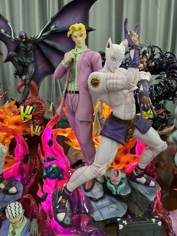 【預購】JoJo的奇妙冒險 吉良吉影&殺手皇后 X 頭號玩家工作室 玩驛丨Toy station, GK雕像預購, GK雕像代購, GK雕像現貨, GK雕像修復, 咒術, 咒術迴戰, SCC玩具屋, 玩具給庫, NBA, 瘋公仔, 訂製雕像,模型,伯公仔,gk,玩驛,火影,夜風本舖,海賊,死神,航海王,獵人,阿拉蕾,七大罪,七龍珠,寶可夢,神奇寶貝,哥吉拉,宮崎駿,迪士尼,灌籃高手,鬼滅之刃,一拳超人,蠟筆小新,咒術,鏈鋸人,進擊的巨人,乙骨,我英