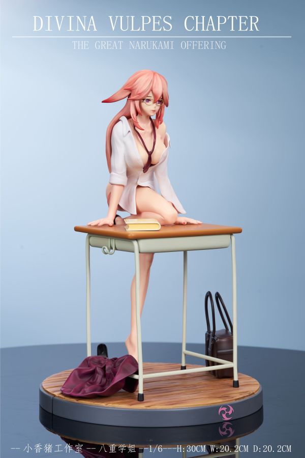 【售罄展示追加請私訊客服@toystationtw】原神 八重學姐 雕像GK X 小香豬工作室 動漫,模型,玩具,gk,玩驛,火影,手辦,海賊,死神,航海王,獵人,阿拉蕾,七大罪,七龍珠,寶可夢,神奇寶貝,哥吉拉,宮崎駿,迪士尼,灌籃高手,鬼滅之日刃,一拳超人,蠟筆小新,咒術,鏈鋸人,進擊的巨人,妖精尾巴,我的英雄學院,我英,鋼鍊,鋼之煉金術師,新世紀福音戰士,EVA,間諜家家酒,Re0,漫威,dc,野獸國,hex,tsume,prime1,queen,tes,xm,迪士尼,壽屋,數碼寶貝