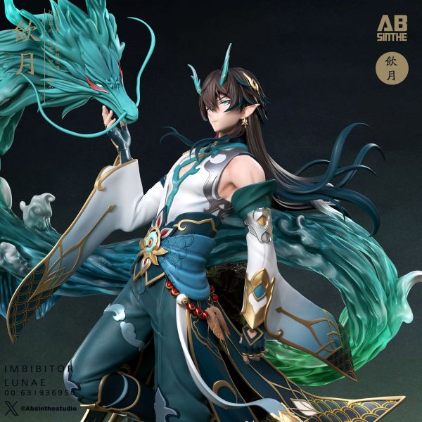 【售罄展示追加請私訊客服@toystationtw】崩壞星穹鐵道 飲月君 X ABsinthe Studio 動漫,模型,玩具,gk,玩驛,火影,手辦,海賊,死神,航海王,獵人,阿拉蕾,七大罪,七龍珠,寶可夢,神奇寶貝,哥吉拉,宮崎駿,迪士尼,灌籃高手,鬼滅之日刃,一拳超人,蠟筆小新,咒術,鏈鋸人,進擊的巨人,妖精尾巴,我的英雄學院,我英,鋼鍊,鋼之煉金術師,新世紀福音戰士,EVA,間諜家家酒,Re0,漫威,dc,集美#hex#tsume#prime1#queen#tes#xm#野獸國#壽屋#數碼寶貝