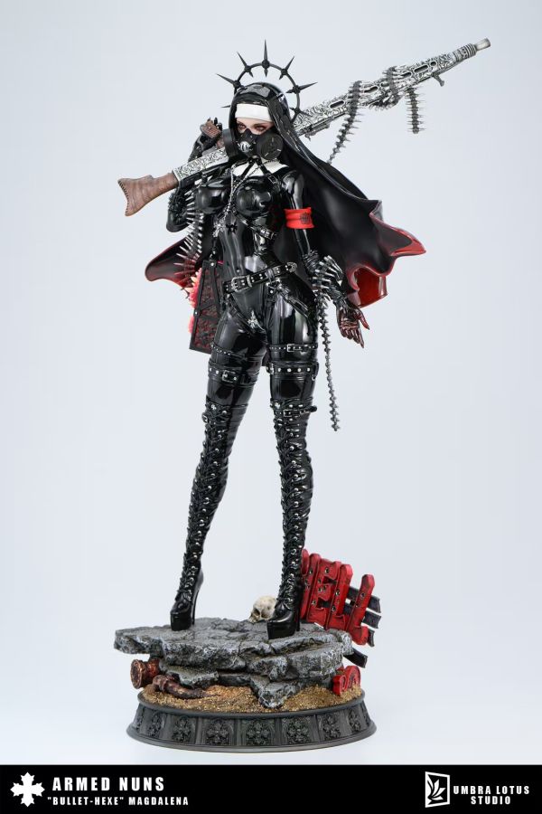 【預購】武裝修女系列第一彈 “槍彈魔女” 瑪格妲 X 黑蓮工作室 玩驛丨Toy station, GK雕像預購, GK雕像代購, GK雕像現貨, GK雕像修復, 咒術, 咒術迴戰, SCC玩具屋, 玩具給庫, NBA, 瘋公仔, 訂製雕像,模型,伯公仔,gk,玩驛,火影,夜風本舖,海賊,死神,航海王,獵人,阿拉蕾,七大罪,七龍珠,寶可夢,神奇寶貝,哥吉拉,宮崎駿,迪士尼,灌籃高手,鬼滅之刃,一拳超人,蠟筆小新,咒術,鏈鋸人,進擊的巨人,乙骨,我英