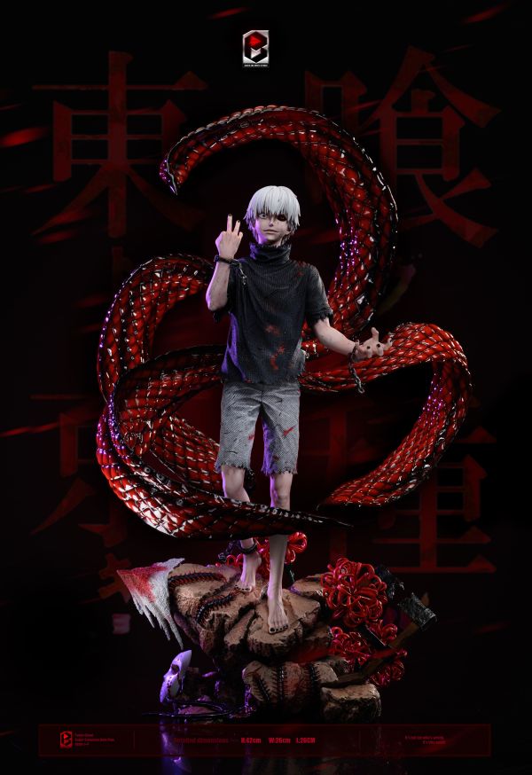 【現貨秒發】東京喰種 第一彈 金木研 X BW 玩驛丨Toy station, GK雕像預購, GK雕像代購, GK雕像現貨, GK雕像修復, 購物網站, 自媒體選物店, SCC玩具屋, 玩具給庫, 希模型, 瘋公仔, 訂製雕像,模型,伯公仔,gk,玩驛,火影,夜風本舖,海賊,死神,航海王,獵人,阿拉蕾,七大罪,七龍珠,寶可夢,神奇寶貝,哥吉拉,宮崎駿,迪士尼,灌籃高手,鬼滅之日刃,一拳超人,蠟筆小新,咒術,鏈鋸人,進擊的巨人,妖精尾巴,我的英
