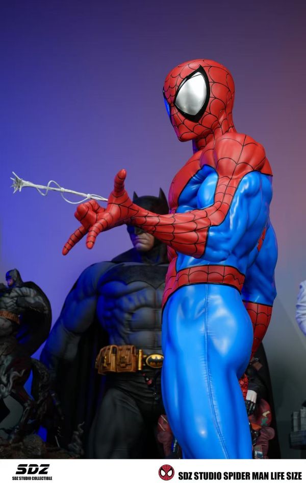 【預購】Marvel漫威 漫畫經典 1/1真實比例-蜘蛛人 X SDZ-Studio 玩驛丨Toy station, GK雕像預購, GK雕像代購, GK雕像現貨, GK雕像修復, 咒術, 咒術迴戰, SCC玩具屋, 玩具給庫, NBA, 瘋公仔, 訂製雕像,模型,伯公仔,gk,玩驛,火影,夜風本舖,海賊,死神,航海王,獵人,阿拉蕾,七大罪,七龍珠,寶可夢,神奇寶貝,哥吉拉,宮崎駿,迪士尼,灌籃高手,鬼滅之刃,一拳超人,蠟筆小新,咒術,鏈鋸人,進擊的巨人,乙骨,我英