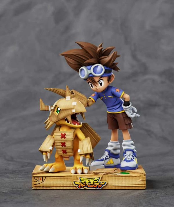 【預購】數碼寶貝 童年紙殼人系列 太一&亞古獸 X 逆光-Studio 玩驛丨Toy station, GK雕像預購, GK雕像代購, GK雕像現貨, GK雕像修復, 咒術, 咒術迴戰, SCC玩具屋, 玩具給庫, NBA, 瘋公仔, 訂製雕像,模型,伯公仔,gk,玩驛,火影,夜風本舖,海賊,死神,航海王,獵人,阿拉蕾,七大罪,七龍珠,寶可夢,神奇寶貝,哥吉拉,宮崎駿,迪士尼,灌籃高手,鬼滅之刃,一拳超人,蠟筆小新,咒術,鏈鋸人,進擊的巨人,乙骨,我英