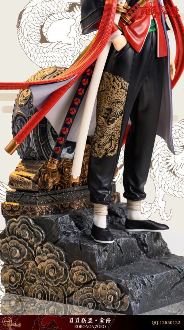 【售罄展示追加請私訊客服@toystationtw】海賊王 百緝歸海系列-國風索隆 X Third Eye(第三隻眼） 玩驛丨Toy station, GK雕像預購, GK雕像代購, GK雕像現貨, GK雕像修復, 咒術, 咒術迴戰, SCC玩具屋, 玩具給庫, 希模型, 瘋公仔, 訂製雕像,模型,伯公仔,gk,玩驛,火影,夜風本舖,海賊,死神,航海王,獵人,阿拉蕾,七大罪,七龍珠,寶可夢,神奇寶貝,哥吉拉,宮崎駿,迪士尼,灌籃高手,鬼滅之日刃,一拳超人,蠟筆小新,咒術,鏈鋸人,進擊的巨人,乙骨,我英