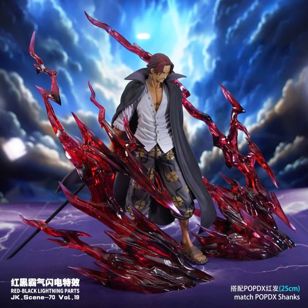 【預購】海賊王 紅髮特效配件 紅黑霸氣閃電 ( 左+右 ) X JacksDo 玩驛丨Toy station, GK雕像預購, GK雕像代購, GK雕像現貨, GK雕像修復, 咒術, 咒術迴戰, SCC玩具屋, 玩具給庫, NBA, 瘋公仔, 訂製雕像,模型,伯公仔,gk,玩驛,火影,夜風本舖,海賊,死神,航海王,獵人,阿拉蕾,七大罪,七龍珠,寶可夢,神奇寶貝,哥吉拉,宮崎駿,迪士尼,灌籃高手,鬼滅之刃,一拳超人,蠟筆小新,咒術,鏈鋸人,進擊的巨人,乙骨,我英