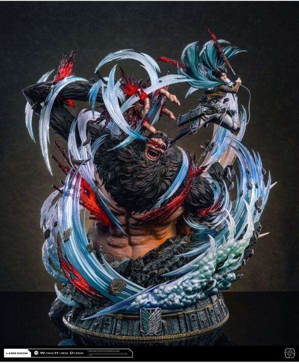 【預購】進擊的巨人 兵長砍猴2.0 X Hertz-Studio 玩驛丨Toy station, GK雕像預購, GK雕像代購, GK雕像現貨, GK雕像修復, 咒術, 咒術迴戰, SCC玩具屋, 玩具給庫, NBA, 瘋公仔, 訂製雕像,模型,伯公仔,gk,玩驛,火影,夜風本舖,海賊,死神,航海王,獵人,阿拉蕾,七大罪,七龍珠,寶可夢,神奇寶貝,哥吉拉,宮崎駿,迪士尼,灌籃高手,鬼滅之刃,一拳超人,蠟筆小新,咒術,鏈鋸人,進擊的巨人,乙骨,我英