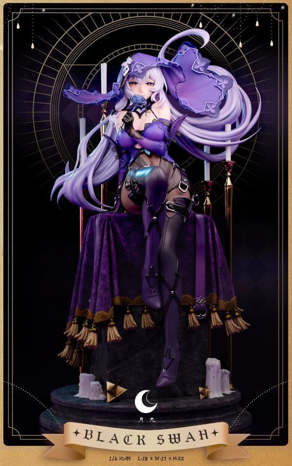 【售罄展示追加請私訊客服@toystationtw】崩壞星穹鐵道 占卜師 黑天鵝 X 月光 動漫,模型,玩具,gk,玩驛,火影,手辦,海賊,死神,航海王,獵人,阿拉蕾,七大罪,七龍珠,寶可夢,神奇寶貝,哥吉拉,宮崎駿,迪士尼,灌籃高手,鬼滅之日刃,一拳超人,蠟筆小新,咒術,鏈鋸人,進擊的巨人,妖精尾巴,我的英雄學院,我英,鋼鍊,鋼之煉金術師,新世紀福音戰士,EVA,間諜家家酒,Re0,漫威,dc,集美#hex#tsume#prime1#queen#tes#xm#野獸國#壽屋#數碼寶貝