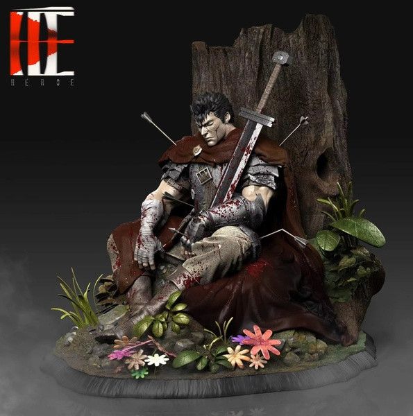 【預購】烙印勇士劍風傳說 格斯 X Héroe Collectibles 玩驛丨Toy station, GK雕像預購, GK雕像代購, GK雕像現貨, GK雕像修復, 購物網站, 自媒體選物店, SCC玩具屋, 玩具給庫, 希模型, 瘋公仔, 訂製雕像,模型,伯公仔,gk,玩驛,火影,夜風本舖,海賊,死神,航海王,獵人,阿拉蕾,七大罪,七龍珠,寶可夢,神奇寶貝,哥吉拉,宮崎駿,迪士尼,灌籃高手,鬼滅之日刃,一拳超人,蠟筆小新,咒術,鏈鋸人,進擊的巨人,妖精尾巴,我的英