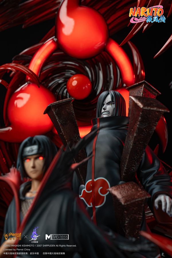 【預購】《火影忍者疾風傳》曉組織 宇智波鼬 雕像 X 雲頂摘星工作室＆皮樂中國 正版授權 玩驛丨Toy station, GK雕像預購, GK雕像代購, GK雕像現貨, GK雕像修復, 咒術, 咒術迴戰, SCC玩具屋, 玩具給庫, NBA, 瘋公仔, 訂製雕像,模型,伯公仔,gk,玩驛,火影,夜風本舖,海賊,死神,航海王,獵人,阿拉蕾,七大罪,七龍珠,寶可夢,神奇寶貝,哥吉拉,宮崎駿,迪士尼,灌籃高手,鬼滅之刃,一拳超人,蠟筆小新,咒術,鏈鋸人,進擊的巨人,乙骨,我英
