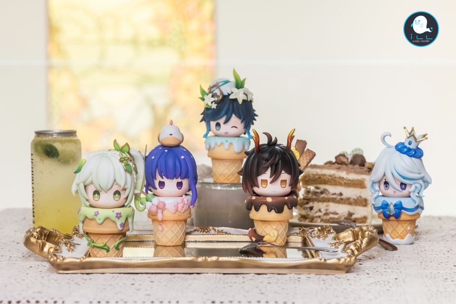 【售罄展示追加請私訊客服@toystationtw】原神 桌面擺件冰淇淋 提瓦特兒童套餐 X ILL地下工廠 動漫,模型,玩具,gk,玩驛,火影,手辦,海賊,死神,航海王,獵人,阿拉蕾,七大罪,七龍珠,寶可夢,神奇寶貝,哥吉拉,宮崎駿,迪士尼,灌籃高手,鬼滅之日刃,一拳超人,蠟筆小新,咒術,鏈鋸人,進擊的巨人,妖精尾巴,我的英雄學院,我英,鋼鍊,鋼之煉金術師,新世紀福音戰士,EVA,間諜家家酒,Re0,漫威,dc,集美#hex#tsume#prime1#queen#tes#xm#野獸國#壽屋#數碼寶貝