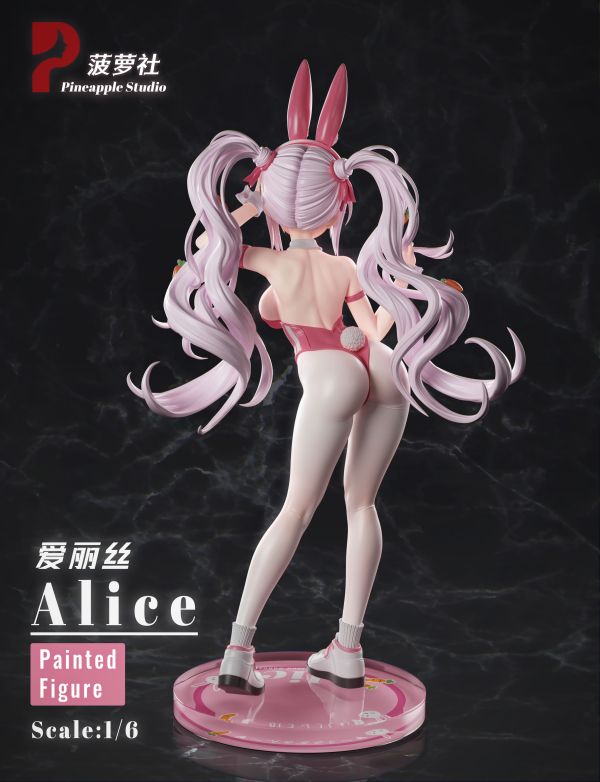 【售罄展示追加請私訊客服@toystationtw】勝利女神：妮姬 兔女郎Ver. 愛麗絲 X Pineapple菠蘿社 玩驛丨Toy station, GK雕像預購, GK雕像代購, GK雕像現貨, GK雕像修復, 咒術, 咒術迴戰, SCC玩具屋, 玩具給庫, NBA, 瘋公仔, 訂製雕像,模型,伯公仔,gk,玩驛,火影,夜風本舖,海賊,死神,航海王,獵人,阿拉蕾,七大罪,七龍珠,寶可夢,神奇寶貝,哥吉拉,宮崎駿,迪士尼,灌籃高手,鬼滅之刃,一拳超人,蠟筆小新,咒術,鏈鋸人,進擊的巨人,乙骨,我英