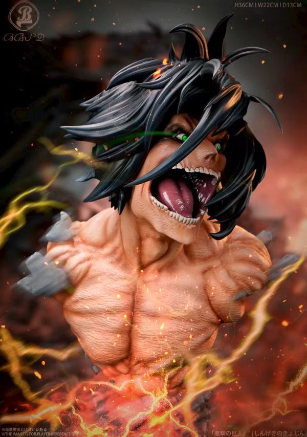 【預購】進擊的巨人 艾倫半身雕像 X BBSD 玩驛丨Toy station, GK雕像預購, GK雕像代購, GK雕像現貨, GK雕像修復, 咒術, 咒術迴戰, SCC玩具屋, 玩具給庫, NBA, 瘋公仔, 訂製雕像,模型,伯公仔,gk,玩驛,火影,夜風本舖,海賊,死神,航海王,獵人,阿拉蕾,七大罪,七龍珠,寶可夢,神奇寶貝,哥吉拉,宮崎駿,迪士尼,灌籃高手,鬼滅之刃,一拳超人,蠟筆小新,咒術,鏈鋸人,進擊的巨人,乙骨,我英