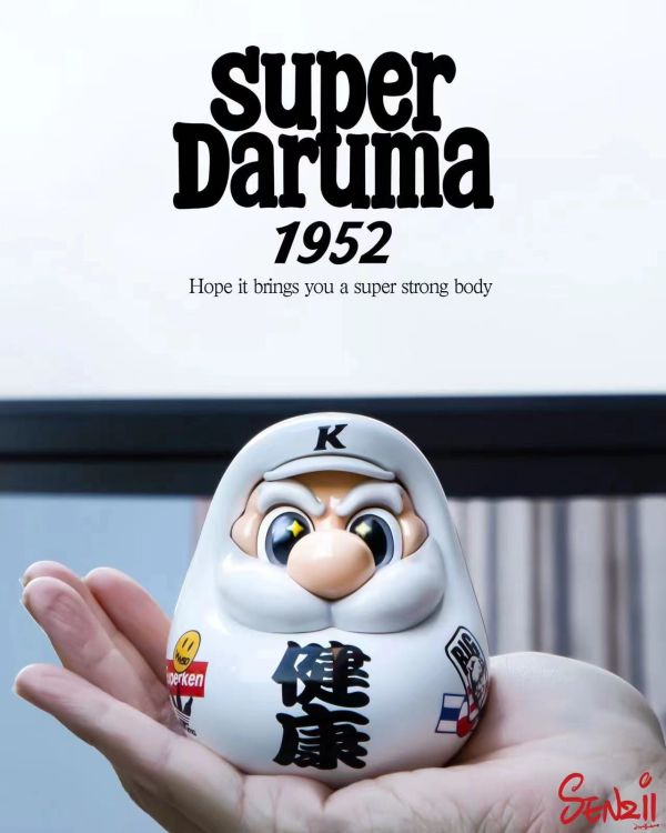 【預購】超級達摩《健康》X SENZII千紙&超級達摩SuperDaruma 動漫,模型,玩具,gk,玩驛,火影,手辦,海賊,死神,航海王,獵人,阿拉蕾,七大罪,七龍珠,寶可夢,神奇寶貝,哥吉拉,宮崎駿,迪士尼,灌籃高手,鬼滅之日刃,一拳超人,蠟筆小新,咒術,鏈鋸人,進擊的巨人,妖精尾巴,我的英雄學院,我英,鋼鍊,鋼之煉金術師,新世紀福音戰士,EVA,間諜家家酒,Re0,漫威,dc,集美#hex#tsume#prime1#queen#tes#xm#野獸國#壽屋#數碼寶貝