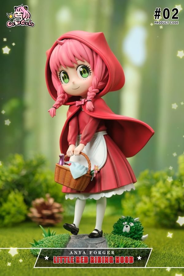 【售罄展示追加請私訊客服@toystationtw】間諜家家酒 童話系列第二彈 雙配色 小紅帽安妮亞 X GuluGulu咕嚕咕嚕 玩驛丨Toy station, GK雕像預購, GK雕像代購, GK雕像現貨, GK雕像修復, 咒術, 咒術迴戰, SCC玩具屋, 玩具給庫, NBA, 瘋公仔, 訂製雕像,模型,伯公仔,gk,玩驛,火影,夜風本舖,海賊,死神,航海王,獵人,阿拉蕾,七大罪,七龍珠,寶可夢,神奇寶貝,哥吉拉,宮崎駿,迪士尼,灌籃高手,鬼滅之刃,一拳超人,蠟筆小新,咒術,鏈鋸人,進擊的巨人,乙骨,我英