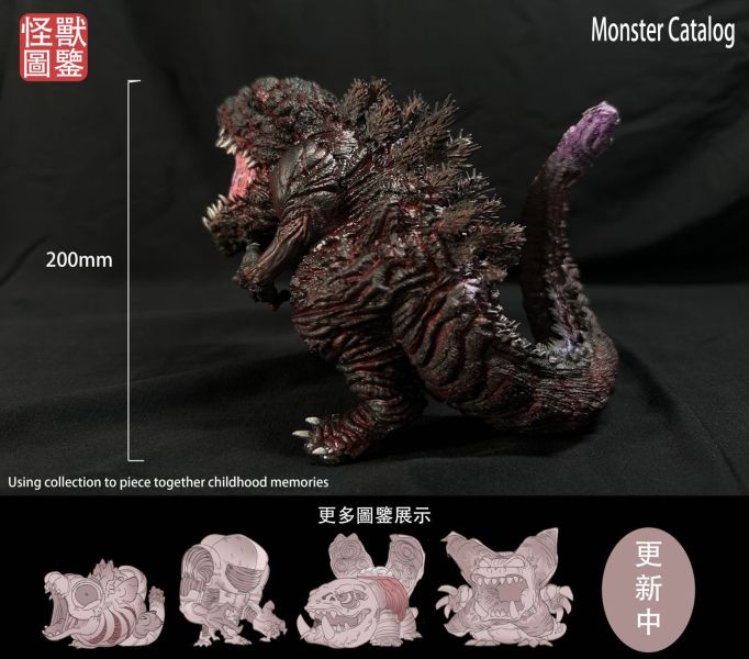 【售罄展示追加請私訊客服@toystationtw】哥吉拉 白模ATM怪獸圖鑒系列 第四形態 X 模咖工作室 玩驛丨Toy station, GK雕像預購, GK雕像代購, GK雕像現貨, GK雕像修復, 咒術, 咒術迴戰, SCC玩具屋, 玩具給庫, NBA, 瘋公仔, 訂製雕像,模型,伯公仔,gk,玩驛,火影,夜風本舖,海賊,死神,航海王,獵人,阿拉蕾,七大罪,七龍珠,寶可夢,神奇寶貝,哥吉拉,宮崎駿,迪士尼,灌籃高手,鬼滅之刃,一拳超人,蠟筆小新,咒術,鏈鋸人,進擊的巨人,乙骨,我英