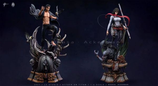 【售罄展示追加請私訊客服@toystationtw】進擊的巨人 三笠2.0 X 良辰LC #動漫#模型#玩具#gk#玩驛#火影#手辦#海賊#死神#航海王#獵人#阿拉蕾#七大罪#七龍珠#寶可夢#神奇寶貝#哥吉拉#宮崎駿#迪士尼#灌籃高手#鬼滅之日刃#一拳超人#蠟筆小新#咒術#鏈鋸人#進擊的巨人#妖精尾巴#我的英雄學院#我英#鋼鍊#鋼之煉金術師#新世紀福音戰士#EVA#間諜家家酒#Re0#漫威#dc#集美#hex#tsume#prime1#queen#tes#xm#野獸國#壽屋#數碼寶貝