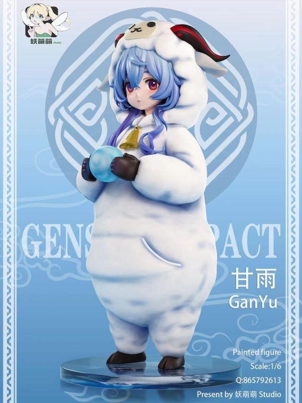 【售罄展示追加請私訊客服@toystationtw】原神 綿羊甘雨 X 妖萌萌 玩驛丨Toy station, GK雕像預購, GK雕像代購, GK雕像現貨, GK雕像修復, 咒術, 咒術迴戰, SCC玩具屋, 玩具給庫, 希模型, 瘋公仔, 訂製雕像,模型,伯公仔,gk,玩驛,火影,夜風本舖,海賊,死神,航海王,獵人,阿拉蕾,七大罪,七龍珠,寶可夢,神奇寶貝,哥吉拉,宮崎駿,迪士尼,灌籃高手,鬼滅之日刃,一拳超人,蠟筆小新,咒術,鏈鋸人,進擊的巨人,乙骨,我英