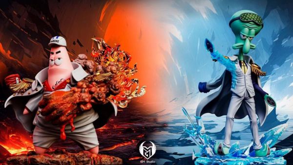 【補款】海賊王+海綿寶寶 派大星cos赤犬&章魚哥cos青稚 X GM-Studio 玩驛丨Toy station, GK雕像預購, GK雕像代購, GK雕像現貨, GK雕像修復, 咒術, 咒術迴戰, SCC玩具屋, 玩具給庫, NBA, 瘋公仔, 訂製雕像,模型,伯公仔,gk,玩驛,火影,夜風本舖,海賊,死神,航海王,獵人,阿拉蕾,七大罪,七龍珠,寶可夢,神奇寶貝,哥吉拉,宮崎駿,迪士尼,灌籃高手,鬼滅之刃,一拳超人,蠟筆小新,咒術,鏈鋸人,進擊的巨人,乙骨,我英