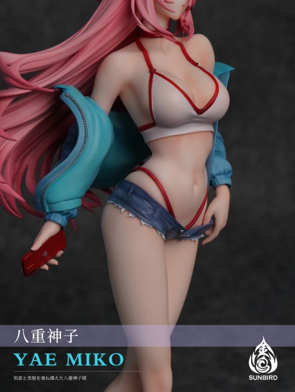 【售罄展示追加請私訊客服@toystationtw】原神 潮服八重神子 X 金烏工作室 動漫,模型,玩具,gk,玩驛,火影,手辦,海賊,死神,航海王,獵人,阿拉蕾,七大罪,七龍珠,寶可夢,神奇寶貝,哥吉拉,宮崎駿,迪士尼,灌籃高手,鬼滅之日刃,一拳超人,蠟筆小新,咒術,鏈鋸人,進擊的巨人,妖精尾巴,我的英雄學院,我英,鋼鍊,鋼之煉金術師,新世紀福音戰士,EVA,間諜家家酒,Re0,漫威,dc,集美#hex#tsume#prime1#queen#tes#xm#野獸國#壽屋#數碼寶貝