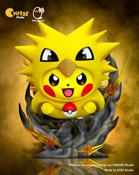 【現貨秒發】寶可夢 變皮系列 皮卡丘 三聖鳥變皮 X EGG阿蛋小作坊＆CHEESE奶酪 玩驛丨Toy station, GK雕像預購, GK雕像代購, GK雕像現貨, GK雕像修復, 購物網站, 自媒體選物店, SCC玩具屋, 玩具給庫, 希模型, 瘋公仔, 訂製雕像,模型,伯公仔,gk,玩驛,火影,夜風本舖,海賊,死神,航海王,獵人,阿拉蕾,七大罪,七龍珠,寶可夢,神奇寶貝,哥吉拉,宮崎駿,迪士尼,灌籃高手,鬼滅之日刃,一拳超人,蠟筆小新,咒術,鏈鋸人,進擊的巨人,妖精尾巴,我的英