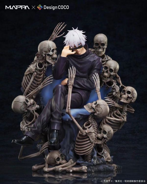 【售罄展示追加請私訊客服@toystationtw】咒術迴戰 澀谷事變五條悟 X design Coco mappa 正版授權 玩驛丨Toy station, GK雕像預購, GK雕像代購, GK雕像現貨, GK雕像修復, 購物網站, 自媒體選物店, 日漫, 美漫, 電影, 電玩IP, 訂製雕像,模型,玩具,gk,玩驛,火影,手辦,海賊,死神,航海王,獵人,阿拉蕾,七大罪,七龍珠,寶可夢,神奇寶貝,哥吉拉,宮崎駿,迪士尼,灌籃高手,鬼滅之日刃,一拳超人,蠟筆小新,咒術,鏈鋸人,進擊的巨人,妖精尾巴,我的英雄學院,鋼鍊,鋼之