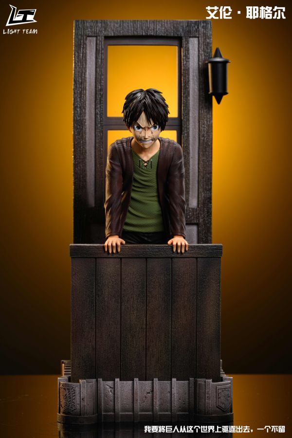 【售罄展示追加請私訊客服@toystationtw】進擊的巨人 童年系列第一彈-艾倫耶格爾1.0 X Light Team 輕型小組 動漫,模型,玩具,gk,玩驛,火影,手辦,海賊,死神,航海王,獵人,阿拉蕾,七大罪,七龍珠,寶可夢,神奇寶貝,哥吉拉,宮崎駿,迪士尼,灌籃高手,鬼滅之日刃,一拳超人,蠟筆小新,咒術,鏈鋸人,進擊的巨人,妖精尾巴,我的英雄學院,我英,鋼鍊,鋼之煉金術師,新世紀福音戰士,EVA,間諜家家酒,Re0,漫威,dc,集美#hex#tsume#prime1#queen#tes#xm#野獸國#壽屋#數碼寶貝