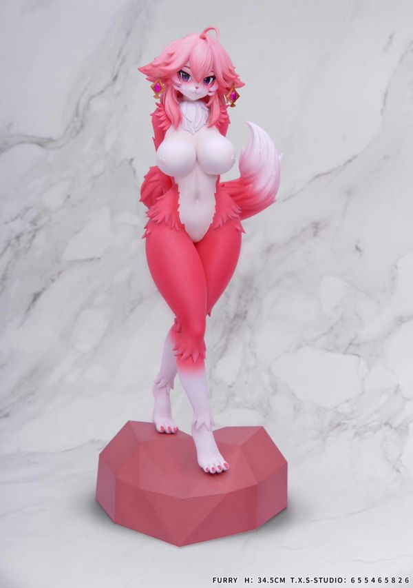 【售罄展示追加請私訊客服@toystationtw】原神 福瑞娘 八重狐狸 X T.X.S-studio #動漫#模型#玩具#gk#玩驛#火影#手辦#海賊#死神#航海王#獵人#阿拉蕾#七大罪#七龍珠#寶可夢#神奇寶貝#哥吉拉#宮崎駿#迪士尼#灌籃高手#鬼滅之日刃#一拳超人#蠟筆小新#咒術#鏈鋸人#進擊的巨人#妖精尾巴#我的英雄學院#我英#鋼鍊#鋼之煉金術師#新世紀福音戰士#EVA#間諜家家酒#Re0#漫威#dc#集美#hex#tsume#prime1#queen#tes#xm#野獸國#壽屋#數碼寶貝