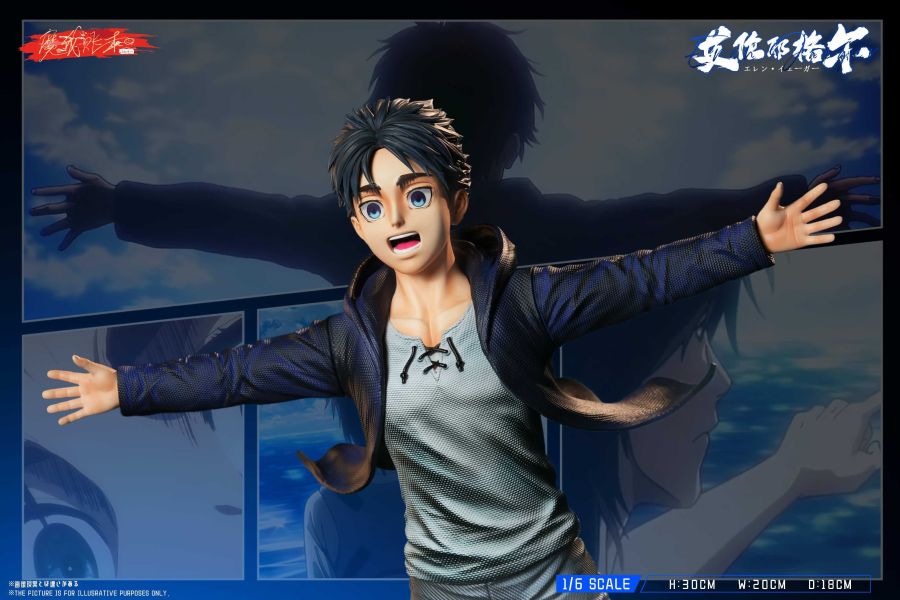 【預購】進擊的巨人 艾倫·耶格爾 X 魔我賬本 玩驛丨Toy station, GK雕像預購, GK雕像代購, GK雕像現貨, GK雕像修復, 咒術, 咒術迴戰, SCC玩具屋, 玩具給庫, NBA, 瘋公仔, 訂製雕像,模型,伯公仔,gk,玩驛,火影,夜風本舖,海賊,死神,航海王,獵人,阿拉蕾,七大罪,七龍珠,寶可夢,神奇寶貝,哥吉拉,宮崎駿,迪士尼,灌籃高手,鬼滅之刃,一拳超人,蠟筆小新,咒術,鏈鋸人,進擊的巨人,乙骨,我英