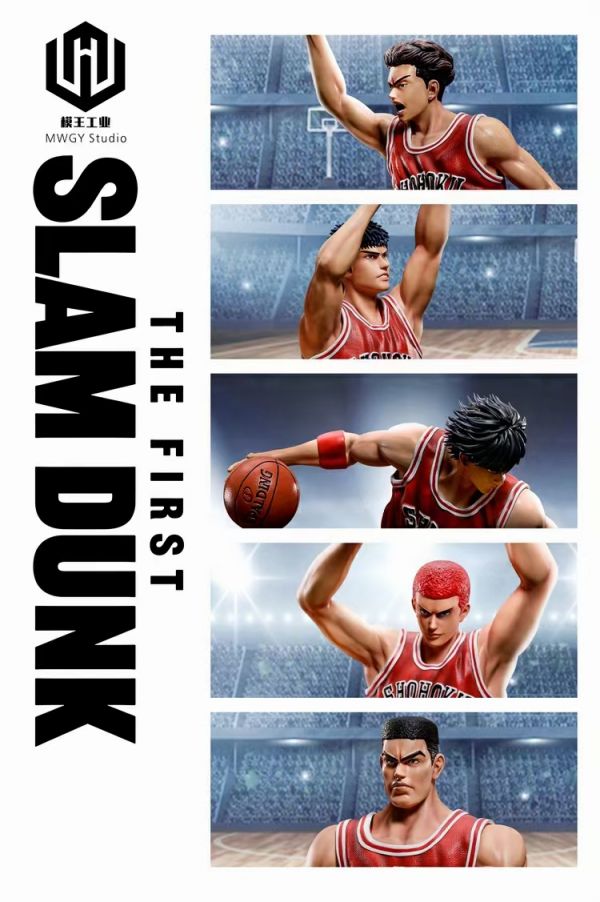 【售罄展示追加請私訊客服@toystationtw】灌籃高手 灌籃高手五人到齊 X 模王工業 #動漫#模型#玩具#gk#玩驛#火影#手辦#海賊#死神#航海王#獵人#阿拉蕾#七大罪#七龍珠#寶可夢#神奇寶貝#哥吉拉#宮崎駿#迪士尼#灌籃高手#鬼滅之日刃#一拳超人#蠟筆小新#咒術#鏈鋸人#進擊的巨人#妖精尾巴#我的英雄學院#我英#鋼鍊#鋼之煉金術師#新世紀福音戰士#EVA#間諜家家酒#Re0#漫威#dc#集美#hex#tsume#prime1#queen#tes#xm#野獸國#壽屋#數碼寶貝