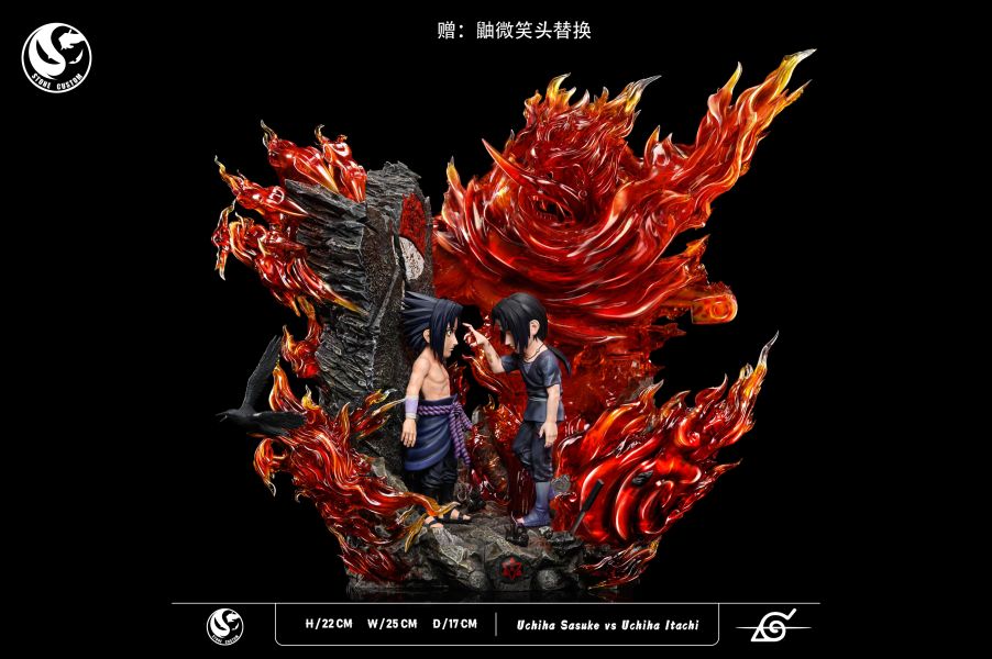 【現貨秒發】火影忍者 鼬vs佐助 名場面—兄弟之戰（預訂贈送鼬微笑頭雕) X ST定製 動漫,模型,玩具,gk,玩驛,火影,手辦,海賊,死神,航海王,獵人,阿拉蕾,七大罪,七龍珠,寶可夢,神奇寶貝,哥吉拉,宮崎駿,迪士尼,灌籃高手,鬼滅之日刃,一拳超人,蠟筆小新,咒術,鏈鋸人,進擊的巨人,妖精尾巴,我的英雄學院,我英,鋼鍊,鋼之煉金術師,新世紀福音戰士,EVA,間諜家家酒,Re0,漫威,dc,野獸國,hex,tsume,prime1,queen,tes,xm,迪士尼,壽屋,數碼寶貝