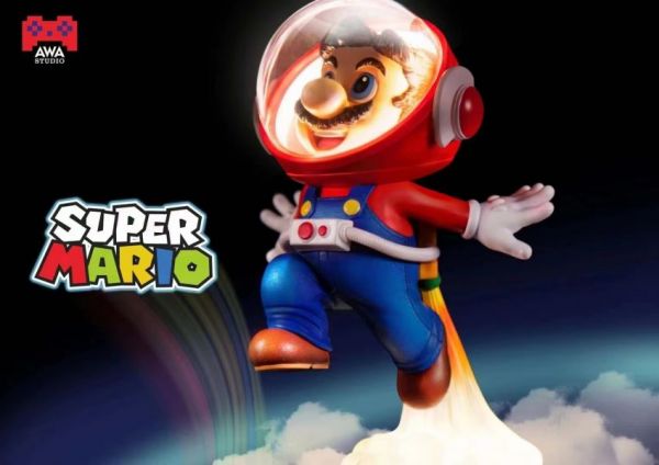 【售罄展示追加請私訊客服@toystationtw】馬力歐 宇航員馬力歐 X AWA #動漫#模型#玩具#gk#玩驛#火影#手辦#海賊#死神#航海王#獵人#阿拉蕾#七大罪#七龍珠#寶可夢#神奇寶貝#哥吉拉#宮崎駿#迪士尼#灌籃高手#鬼滅之日刃#一拳超人#蠟筆小新#咒術#鏈鋸人#進擊的巨人#妖精尾巴#我的英雄學院#我英#鋼鍊#鋼之煉金術師#新世紀福音戰士#EVA#間諜家家酒#Re0#漫威#dc#集美#hex#tsume#prime1#queen#tes#xm#野獸國#壽屋#數碼寶貝