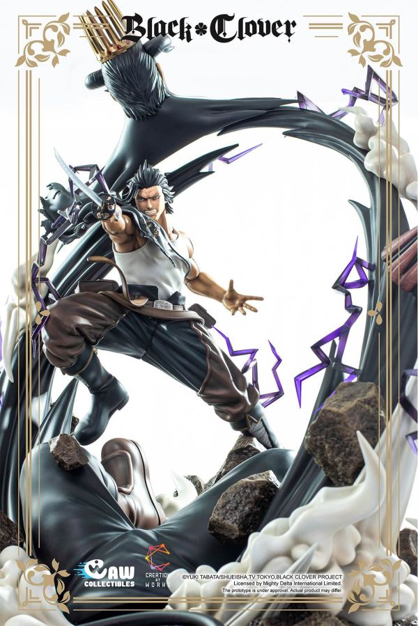 【售罄展示追加請私訊客服@toystationtw】CAW Collectibles 黑色五葉草 正版授權 夜見 1/6 高端雕像 X Creation at Works 動漫,模型,玩具,gk,玩驛,火影,手辦,海賊,死神,航海王,獵人,阿拉蕾,七大罪,七龍珠,寶可夢,神奇寶貝,哥吉拉,宮崎駿,迪士尼,灌籃高手,鬼滅之日刃,一拳超人,蠟筆小新,咒術,鏈鋸人,進擊的巨人,妖精尾巴,我的英雄學院,我英,鋼鍊,鋼之煉金術師,新世紀福音戰士,EVA,間諜家家酒,Re0,漫威,dc,集美#hex#tsume#prime1#queen#tes#xm#野獸國#壽屋#數碼寶貝