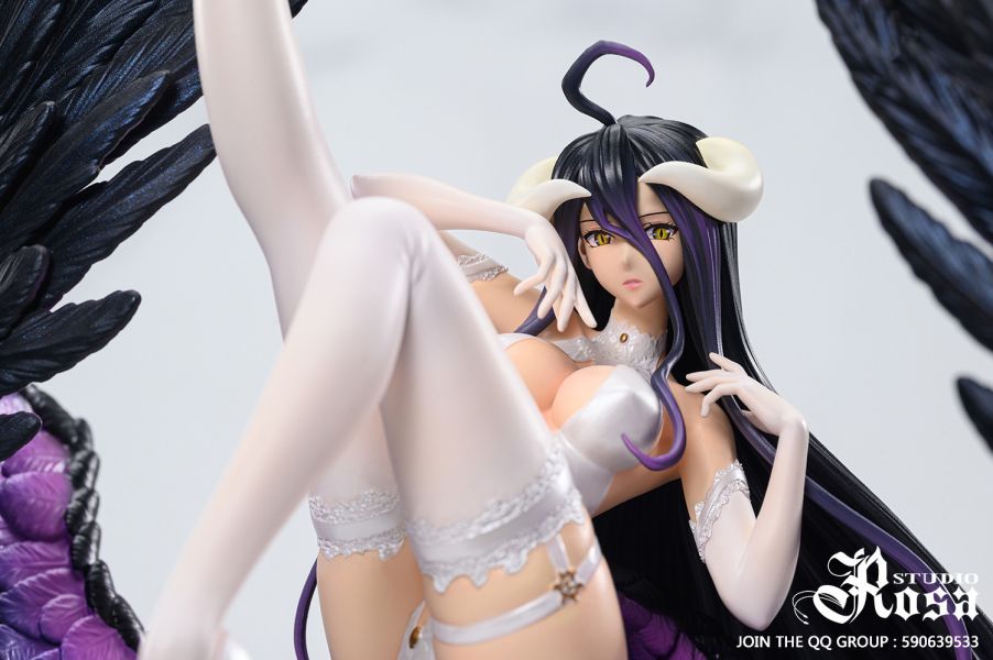 【售罄展示追加請私訊客服@toystationtw】魅魔之恥-雅兒貝德（albedo）X Rosa Studio 動漫,模型,玩具,gk,玩驛,火影,手辦,海賊,死神,航海王,獵人,阿拉蕾,七大罪,七龍珠,寶可夢,神奇寶貝,哥吉拉,宮崎駿,迪士尼,灌籃高手,鬼滅之日刃,一拳超人,蠟筆小新,咒術,鏈鋸人,進擊的巨人,妖精尾巴,我的英雄學院,我英,鋼鍊,鋼之煉金術師,新世紀福音戰士,EVA,間諜家家酒,Re0,漫威,dc,集美#hex#tsume#prime1#queen#tes#xm#野獸國#壽屋#數碼寶貝