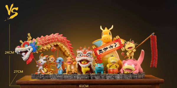 【售罄展示追加請私訊客服@toystationtw】寶可夢 招財新年款 X VS模玩 玩驛丨Toy station, GK雕像預購, GK雕像代購, GK雕像現貨, GK雕像修復, 咒術, 咒術迴戰, SCC玩具屋, 玩具給庫, 希模型, 瘋公仔, 訂製雕像,模型,伯公仔,gk,玩驛,火影,夜風本舖,海賊,死神,航海王,獵人,阿拉蕾,七大罪,七龍珠,寶可夢,神奇寶貝,哥吉拉,宮崎駿,迪士尼,灌籃高手,鬼滅之日刃,一拳超人,蠟筆小新,咒術,鏈鋸人,進擊的巨人,乙骨,我英