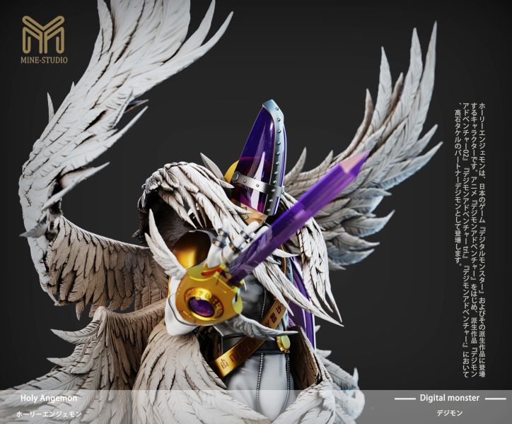 【預購】數碼寶貝 完全體第二代 神聖天使獸 X MINE圖鑒補全工作室 玩驛丨Toy station, GK雕像預購, GK雕像代購, GK雕像現貨, GK雕像修復, 咒術, 咒術迴戰, SCC玩具屋, 玩具給庫, NBA, 瘋公仔, 訂製雕像,模型,伯公仔,gk,玩驛,火影,夜風本舖,海賊,死神,航海王,獵人,阿拉蕾,七大罪,七龍珠,寶可夢,神奇寶貝,哥吉拉,宮崎駿,迪士尼,灌籃高手,鬼滅之刃,一拳超人,蠟筆小新,咒術,鏈鋸人,進擊的巨人,乙骨,我英