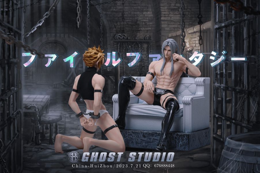 【售罄展示追加請私訊客服@toystationtw】最終幻想 觀鳥系列第八彈-監禁中的薩菲羅斯&克勞德 X GHOST工作室 動漫,模型,玩具,gk,玩驛,火影,手辦,海賊,死神,航海王,獵人,阿拉蕾,七大罪,七龍珠,寶可夢,神奇寶貝,哥吉拉,宮崎駿,迪士尼,灌籃高手,鬼滅之日刃,一拳超人,蠟筆小新,咒術,鏈鋸人,進擊的巨人,妖精尾巴,我的英雄學院,我英,鋼鍊,鋼之煉金術師,新世紀福音戰士,EVA,間諜家家酒,Re0,漫威,dc,集美#hex#tsume#prime1#queen#tes#xm#野獸國#壽屋#數碼寶貝