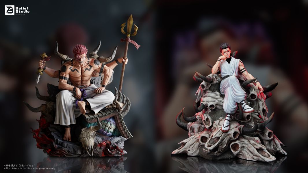 【預購】咒術迴戰 雙版本 咒王四手宿儺 X Belief-Studio 玩驛丨Toy station, GK雕像預購, GK雕像代購, GK雕像現貨, GK雕像修復, 咒術, 咒術迴戰, SCC玩具屋, 玩具給庫, NBA, 瘋公仔, 訂製雕像,模型,伯公仔,gk,玩驛,火影,夜風本舖,海賊,死神,航海王,獵人,阿拉蕾,七大罪,七龍珠,寶可夢,神奇寶貝,哥吉拉,宮崎駿,迪士尼,灌籃高手,鬼滅之刃,一拳超人,蠟筆小新,咒術,鏈鋸人,進擊的巨人,乙骨,我英