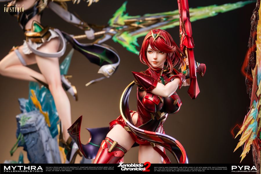 【售罄展示追加請私訊客服@toystationtw】異度神劍2 焰Pyra X FallenAngel(FA) 玩驛丨Toy station, GK雕像預購, GK雕像代購, GK雕像現貨, GK雕像修復, 咒術, 咒術迴戰, SCC玩具屋, 玩具給庫, 希模型, 瘋公仔, 訂製雕像,模型,伯公仔,gk,玩驛,火影,夜風本舖,海賊,死神,航海王,獵人,阿拉蕾,七大罪,七龍珠,寶可夢,神奇寶貝,哥吉拉,宮崎駿,迪士尼,灌籃高手,鬼滅之日刃,一拳超人,蠟筆小新,咒術,鏈鋸人,進擊的巨人,乙骨,我英
