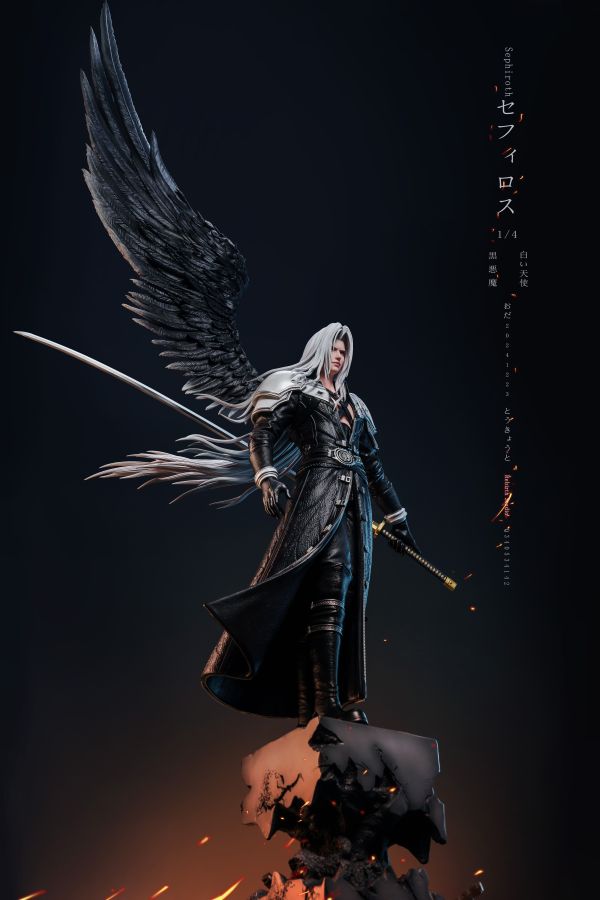 【售罄展示追加請私訊客服@toystationtw】Final Fantasy VII 私人訂制Sephiroth 惡魔與天使 賽菲羅斯 X Rebirth-Studio 玩驛丨Toy station, GK雕像預購, GK雕像代購, GK雕像現貨, GK雕像修復, 咒術, 咒術迴戰, SCC玩具屋, 玩具給庫, NBA, 瘋公仔, 訂製雕像,模型,伯公仔,gk,玩驛,火影,夜風本舖,海賊,死神,航海王,獵人,阿拉蕾,七大罪,七龍珠,寶可夢,神奇寶貝,哥吉拉,宮崎駿,迪士尼,灌籃高手,鬼滅之刃,一拳超人,蠟筆小新,咒術,鏈鋸人,進擊的巨人,乙骨,我英