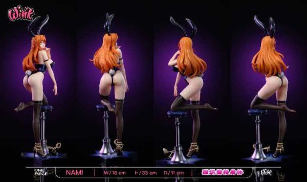 【售罄展示追加請私訊客服@toystationtw】海賊王 兔女郎娜美 X Wink-Studio 玩驛丨Toy station, GK雕像預購, GK雕像代購, GK雕像現貨, GK雕像修復, 咒術, 咒術迴戰, SCC玩具屋, 玩具給庫, NBA, 瘋公仔, 訂製雕像,模型,伯公仔,gk,玩驛,火影,夜風本舖,海賊,死神,航海王,獵人,阿拉蕾,七大罪,七龍珠,寶可夢,神奇寶貝,哥吉拉,宮崎駿,迪士尼,灌籃高手,鬼滅之刃,一拳超人,蠟筆小新,咒術,鏈鋸人,進擊的巨人,乙骨,我英