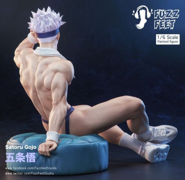 【售罄展示追加請私訊客服@toystationtw】咒術迴戰 Satoru Gojo 五條悟 X Fuzzfeet Studio 玩驛丨Toy station, GK雕像預購, GK雕像代購, GK雕像現貨, GK雕像修復, 咒術, 咒術迴戰, SCC玩具屋, 玩具給庫, NBA, 瘋公仔, 訂製雕像,模型,伯公仔,gk,玩驛,火影,夜風本舖,海賊,死神,航海王,獵人,阿拉蕾,七大罪,七龍珠,寶可夢,神奇寶貝,哥吉拉,宮崎駿,迪士尼,灌籃高手,鬼滅之刃,一拳超人,蠟筆小新,咒術,鏈鋸人,進擊的巨人,乙骨,我英