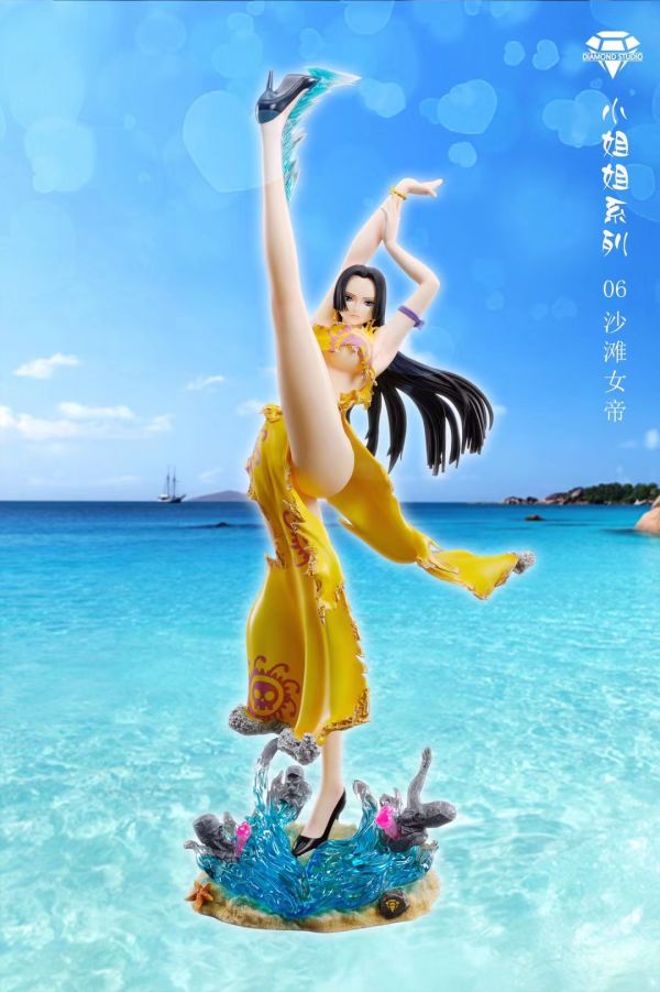 【售罄展示追加請私訊客服@toystationtw】海賊王 小姐姐系列 006 沙灘女帝(可脫) X 鑽石工作室 #動漫#模型#玩具#gk#玩驛#火影#手辦#海賊#死神#航海王#獵人#阿拉蕾#七大罪#七龍珠#寶可夢#神奇寶貝#哥吉拉#宮崎駿#迪士尼#灌籃高手#鬼滅之日刃#一拳超人#蠟筆小新#咒術#鏈鋸人#進擊的巨人#妖精尾巴#我的英雄學院#我英#鋼鍊#鋼之煉金術師#新世紀福音戰士#EVA#間諜家家酒#Re0#漫威#dc#集美#hex#tsume#prime1#queen#tes#xm#野獸國#壽屋#數碼寶貝